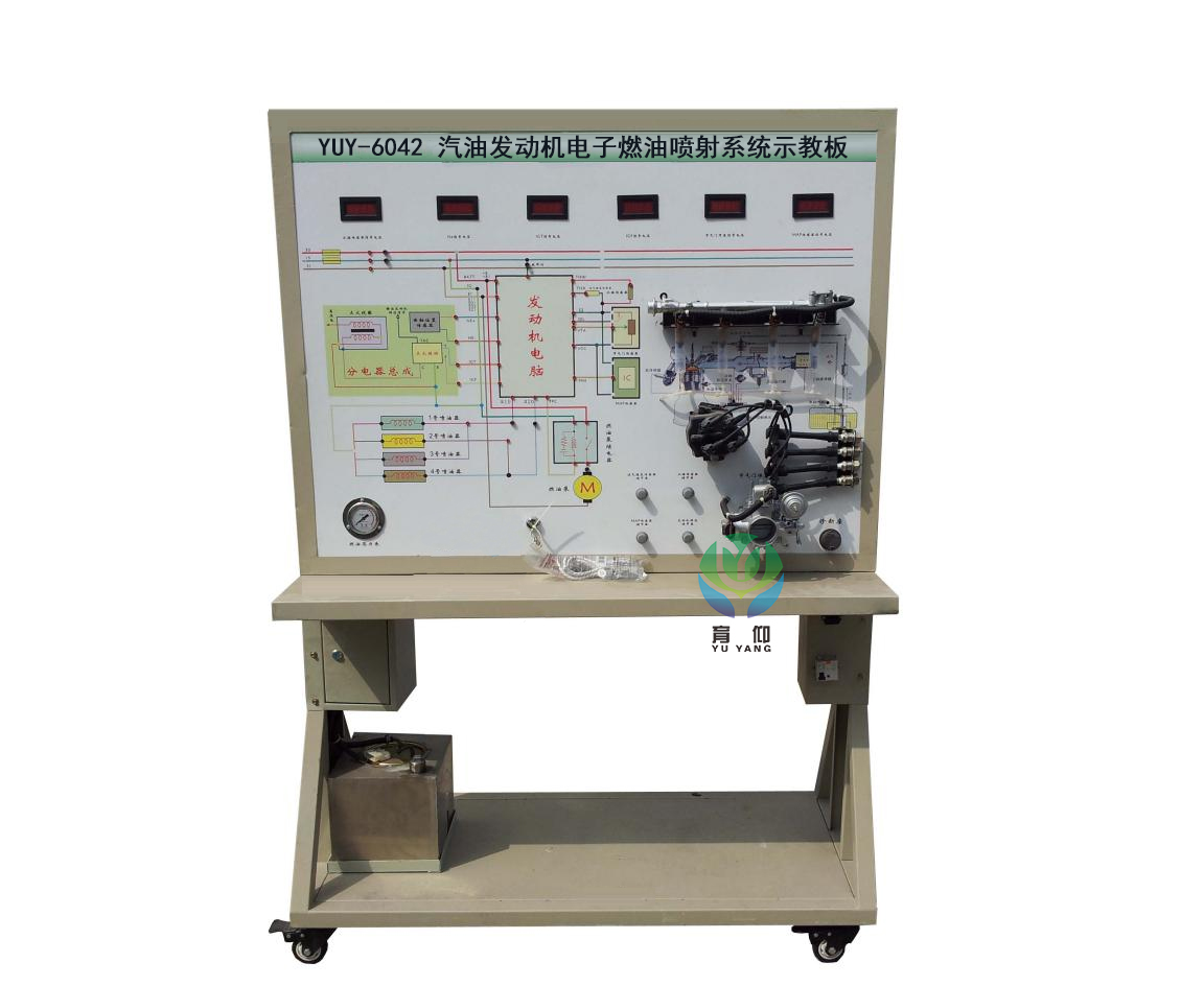 汽油发动机电子燃油喷射系统示教板