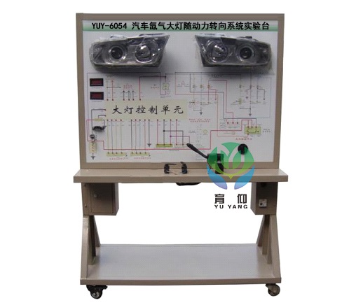 汽车前照灯自动调整系统示教板