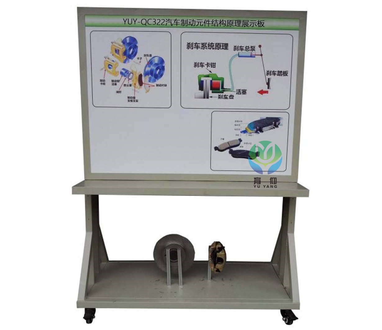<b>汽车制动元件结构原理展示板</b>