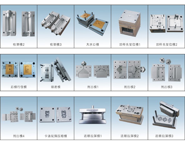 铝合金模具拆装模型