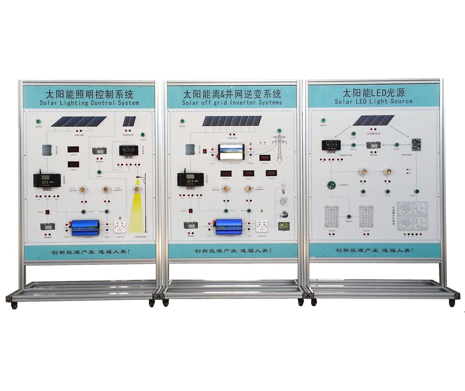 光伏发电系统集成教学演示系统