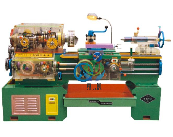 透明模拟教学用车床