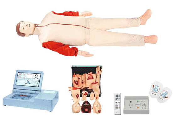 <b>高级心肺复苏、AED除颤与创伤模拟人（三合一）</b>