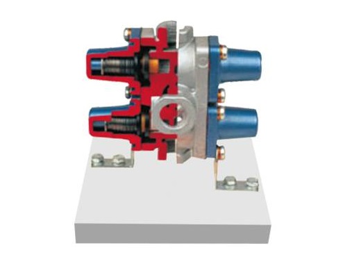 四位油路关闭阀解剖模型