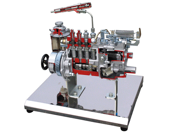 <b>柱塞式高压油泵解剖模型</b>